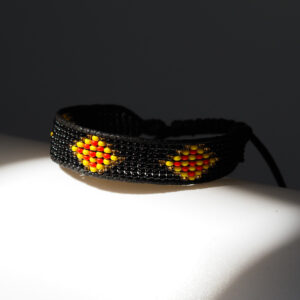 Afrykańska bransoletka BLACK FRUIT - Zebra Store