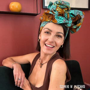 Machel chusta na turban - Zebra Store