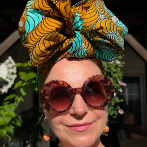 Machel chusta na turban - Zebra Store