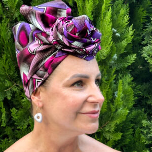 chusta na afrykański turban Remy - Zebra Store